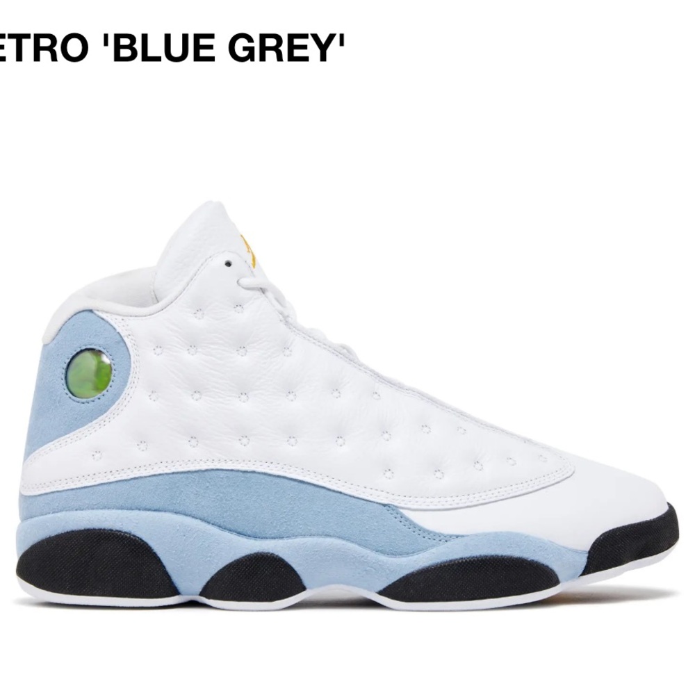 NWT - Jordan 13 Retro Sneakers in White and Blue